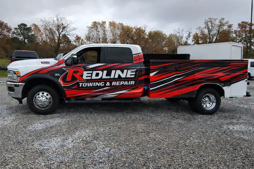 Redline mobile service truck